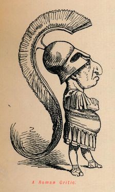 A Roman Critic 1852. Artist: John Leech