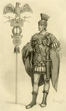 A Roman General 1924. Creator: Herbert Norris