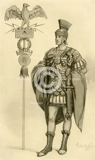 'A Roman General', 1924. Creator: Herbert Norris.