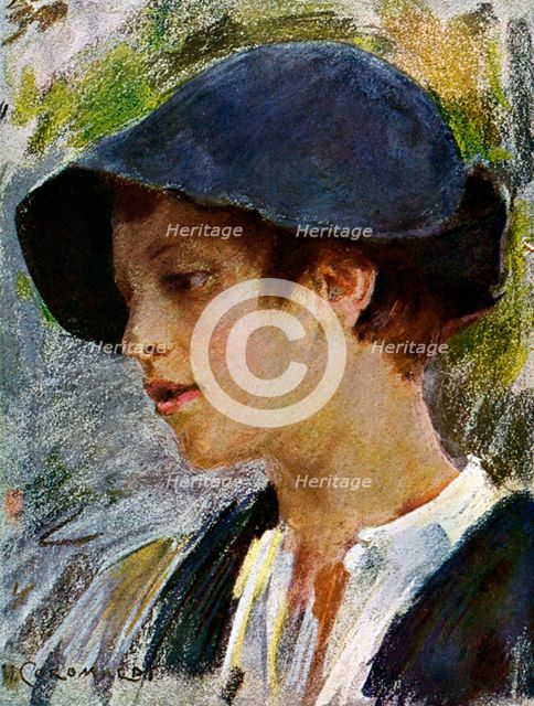 'A Roman Shepherd', 1908-1909.Artist: Umberto Coromaldi