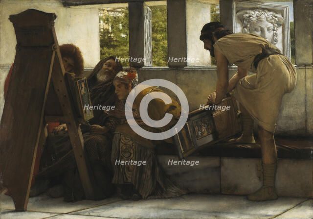 A Roman studio, 1874. Creator: Alma-Tadema; Sir Lawrence (1836-1912).