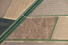 A Romano British settlement, Pinchbeck South Fen, Lincolnshire, 2023. Creator: Robyn Andrews