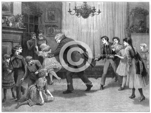 'A Romp after Dinner', 1887. Artist: Henry Towneley Green