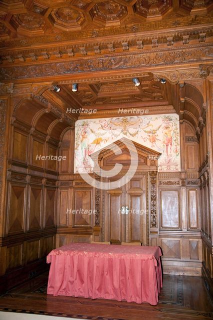 A room in Regaleira Palace, Sintra, Portugal., 2009. Creator: Samuel Magal.