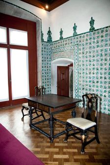 A room in Sintra National Palace, Sintra, Portugal, 2009. Creator: Samuel Magal