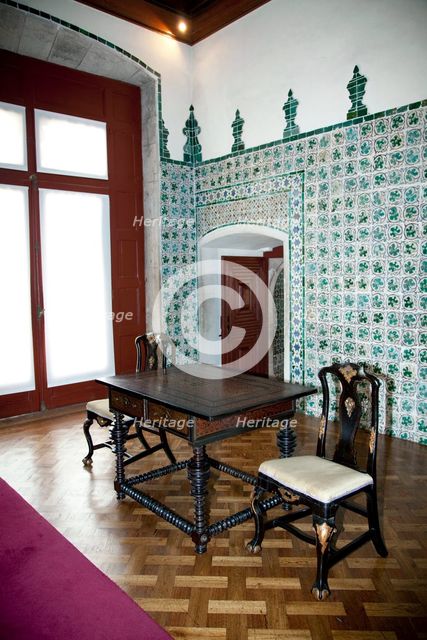 A room in Sintra National Palace, Sintra, Portugal, 2009. Creator: Samuel Magal.
