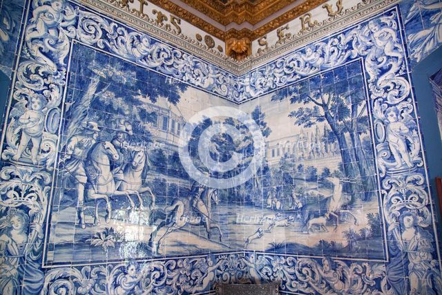 A room in Sintra National Palace, Sintra, Portugal, 2009. Creator: Samuel Magal.