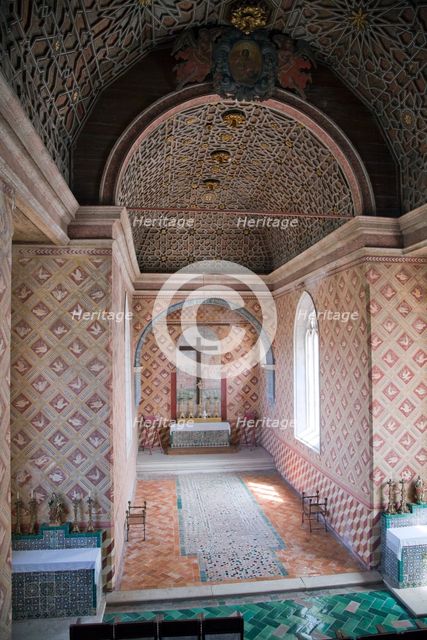 A room in Sintra National Palace, Sintra, Portugal, 2009. Creator: Samuel Magal.