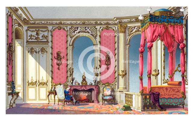 A Room To Sleep In, (1885). Artist: Durin