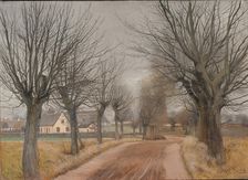 A Road near Vinderod, Zealand, 1898. Creator: Laurits Andersen Ring
