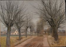 A Road near Vinderød, Zealand, 1898. Creator: Ring, Laurits Andersen (1854-1933)