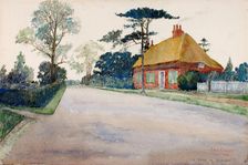 A Road in Dorset, 1931. Creator: Cass Gilbert