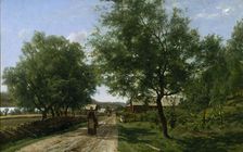 A Road in Häme, 1883. Creator: Hjalmar Munsterhjelm
