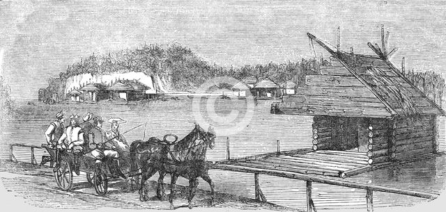 'A Road in the Isles of Aland (Russia)', 1854. Creator: Unknown.