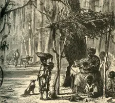 A Road-side Scene near Charleston 1872. Creator: Albert Bobbett