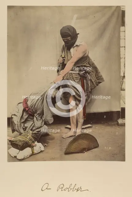 A Robber, about 1873-1883. Creator: Shinichi Suzuki I.