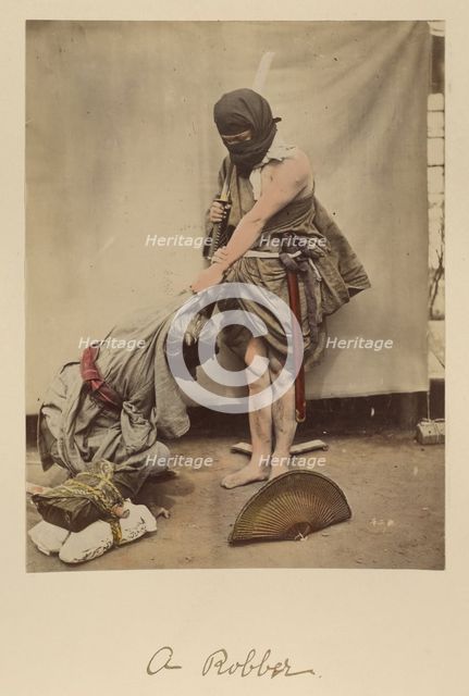 A Robber, about 1873-1883. Creator: Shinichi Suzuki I.