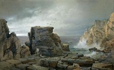 A Rocky Coast, 1877. Creator: William Trost Richards