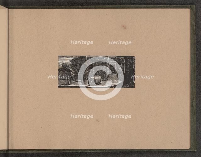 'A rolling stone is ever bare of moss', 1821. Creator: William Blake.