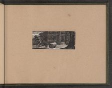 A rolling stone is ever bare of moss 1821. Creator: William Blake