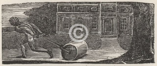 A Rolling Stone is ever Bare of Moss', 1821.  Creator: William Blake.