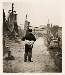 A Rope Walk, 1887. Creators: Peter Henry Emerson, Walter L. Colls