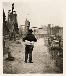 A Rope Walk, 1887. Creators: Peter Henry Emerson, Walter L. Colls