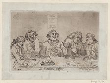 A Rotation Office, [June 8, 1774] 1779 reissue (?)., [June 8, 1774] 1779 reissue (?). Creator: Thomas Rowlandson