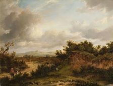 A Rough Road, 1826. Creator: Patrick Nasmyth