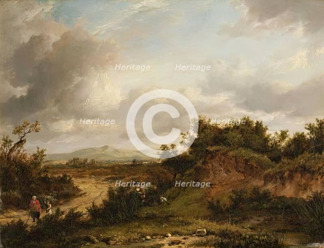 A Rough Road, 1826. Creator: Patrick Nasmyth.