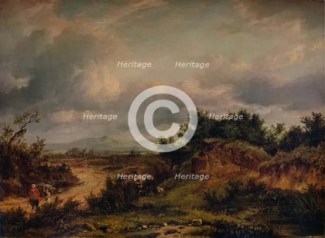 'A Rough Road', 1826. Artist: Patrick Nasmyth.