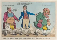A Rough Sketch of the Times as Deleniated by Sir Francis Burdett, 1810., 1810. Creator: Thomas Rowlandson