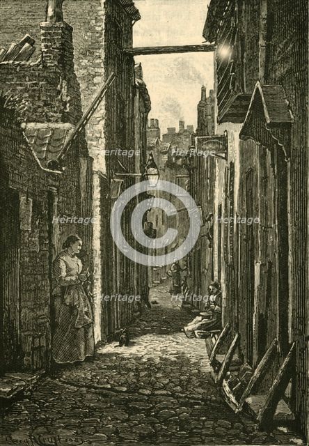 'A " Row", Yarmouth', 1898. Creator: Unknown.