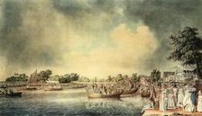 A Rowing Match at Richmond 1793, (1942). Creator: Robert Clevely