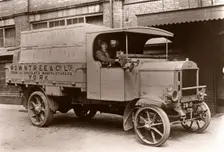 A Rowntree & Co open-backed delivery lorry, 1915