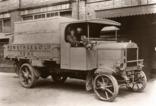 A Rowntree & Co open-backed delivery lorry, 1915