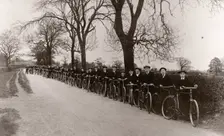 A Rowntree’s cycling club outing, 1910