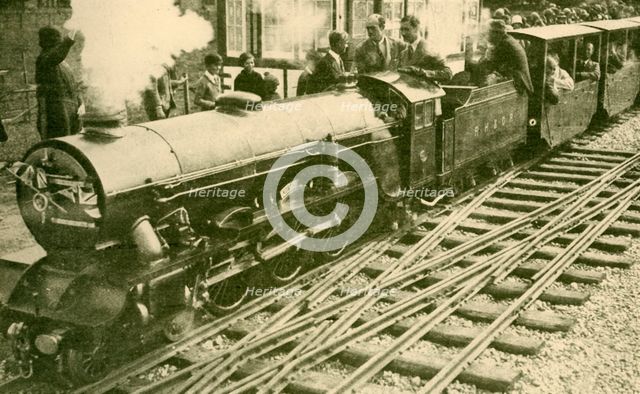'A Royal Engine Driver', c1930. Creator: Fox.