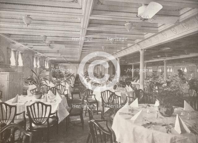 'A Royal Mail Dining Hall', 1914. Artist: Unknown.