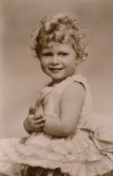 A Royal Smile. H.R.H. Princess Elizabeth c1929. Creator: Marcus Adams
