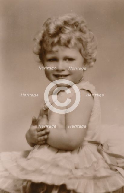 'A Royal Smile. H.R.H. Princess Elizabeth', c1929. Creator: Marcus Adams.
