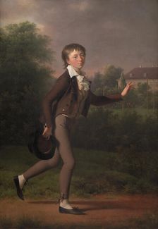 A Running Boy. Marcus Holst von Schmidten, 1802. Creator: Jens Juel