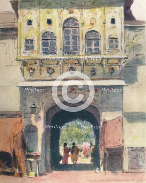 'A Ruined Palace', 1905. Artist: Mortimer Luddington Menpes.