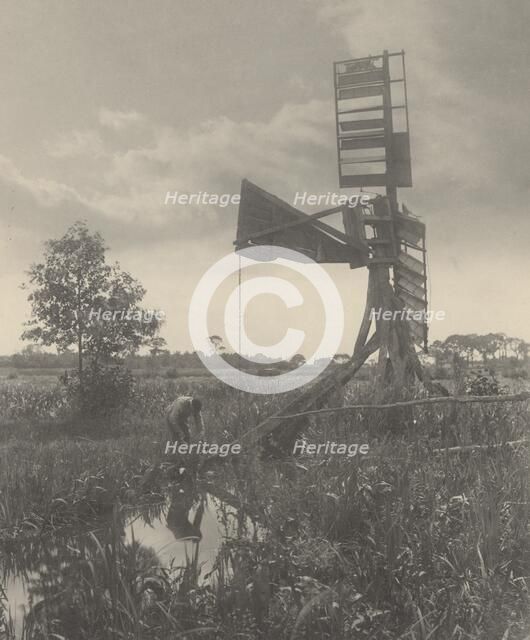 A Ruined Water-Mill, 1886. Creator: Dr Peter Henry Emerson.