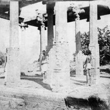 A ruined temple near Madras, India, 1874