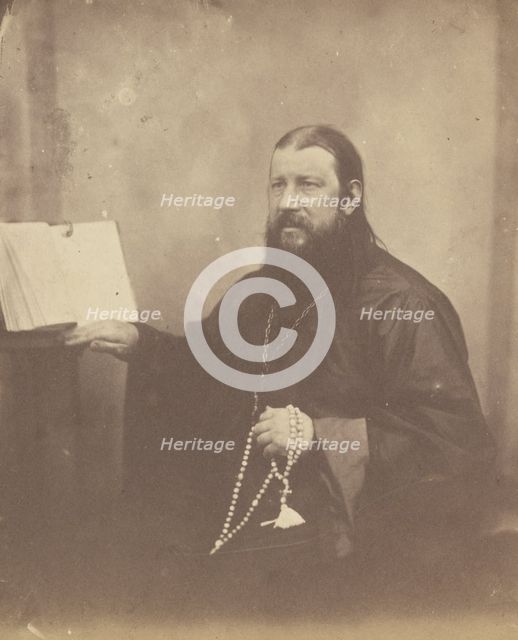 A Russian Orthodox Priest, about 1852. Creator: Unknown.