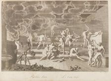 A Russian bathhouse. Les peuples de la Russie ou description des moeurs by Charles de..., 1811-1812. Creator: Korneev (Karneev), Yemelyan Mikhaylovich (ca 1780-after 1839)