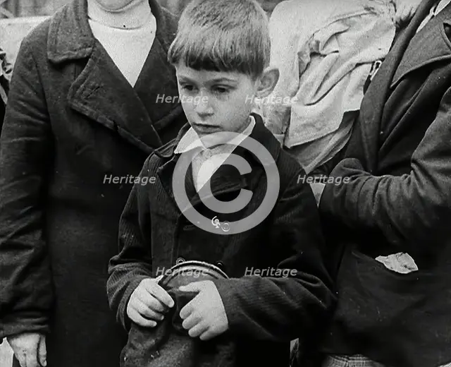 A Russian Child , 1941. Creator: British Pathe Ltd.