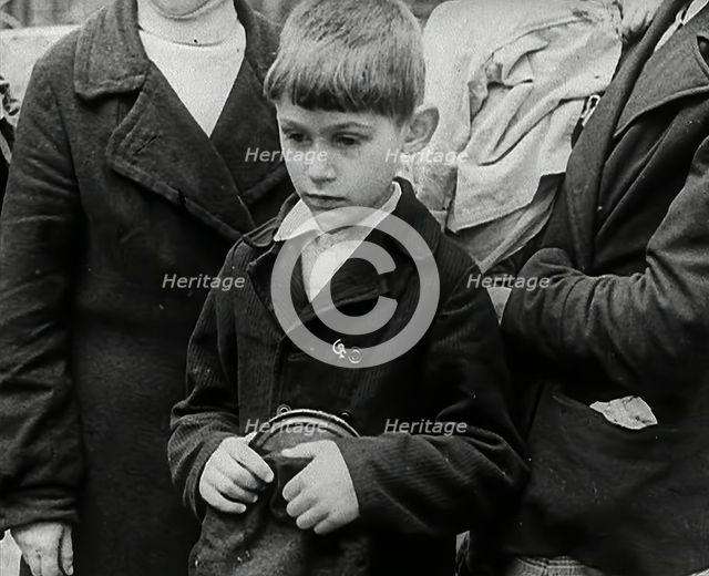 A Russian Child , 1941. Creator: British Pathe Ltd.