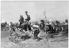 A Russian horse fair, 1894